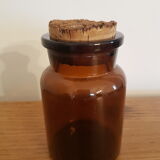 Set of two apothecary bottles