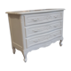 White patinated chest of drawers