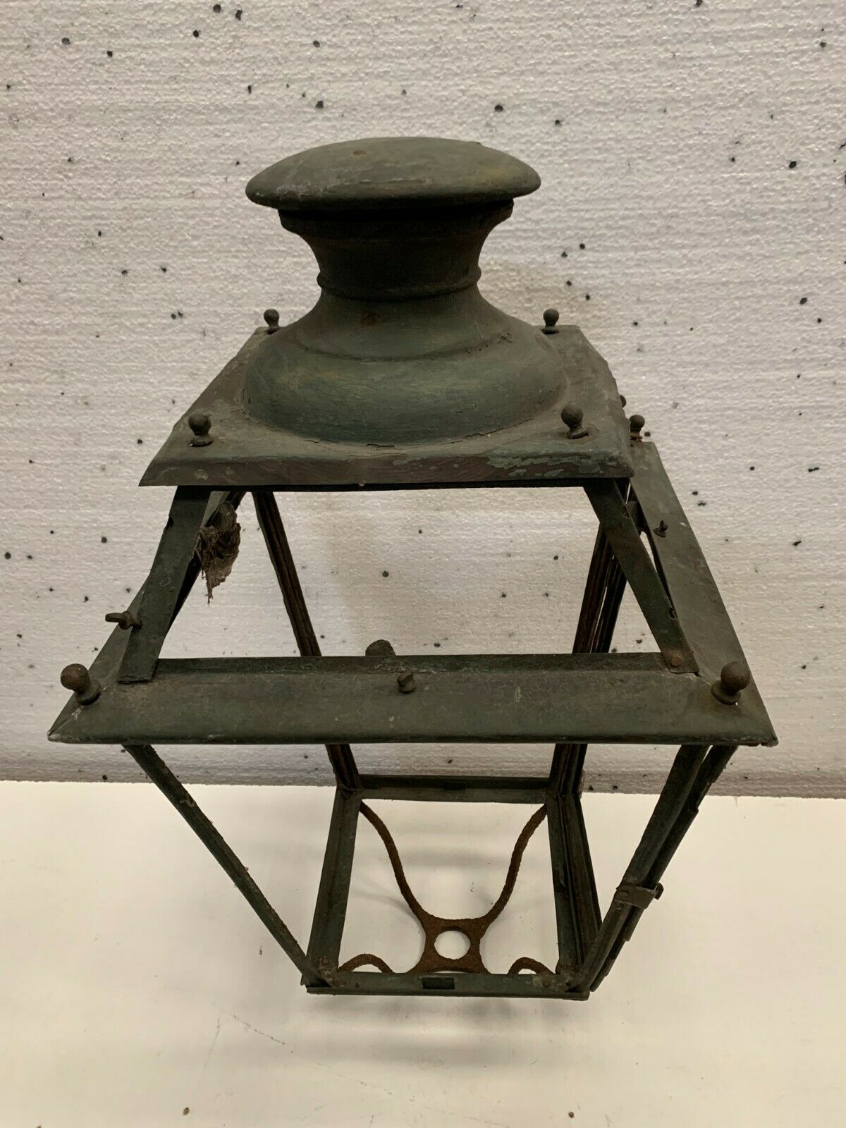 Ancient 20th century metal lantern