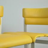 Rare vintage dining chairs in Finnish style by ILMARI LAPPALAINEN, 1960s