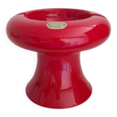 Large Florentine ceramic ashtray on foot