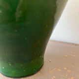 Glazed terracotta pot or vase