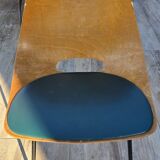 Set of 4 barrel chairs, Steiner , designed by Pierre Guariche