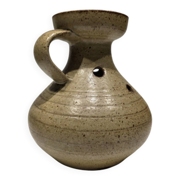 Speckled stoneware flower vase by Keraluc