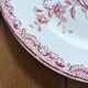Three Fontanges Sarreguemines flat plates
