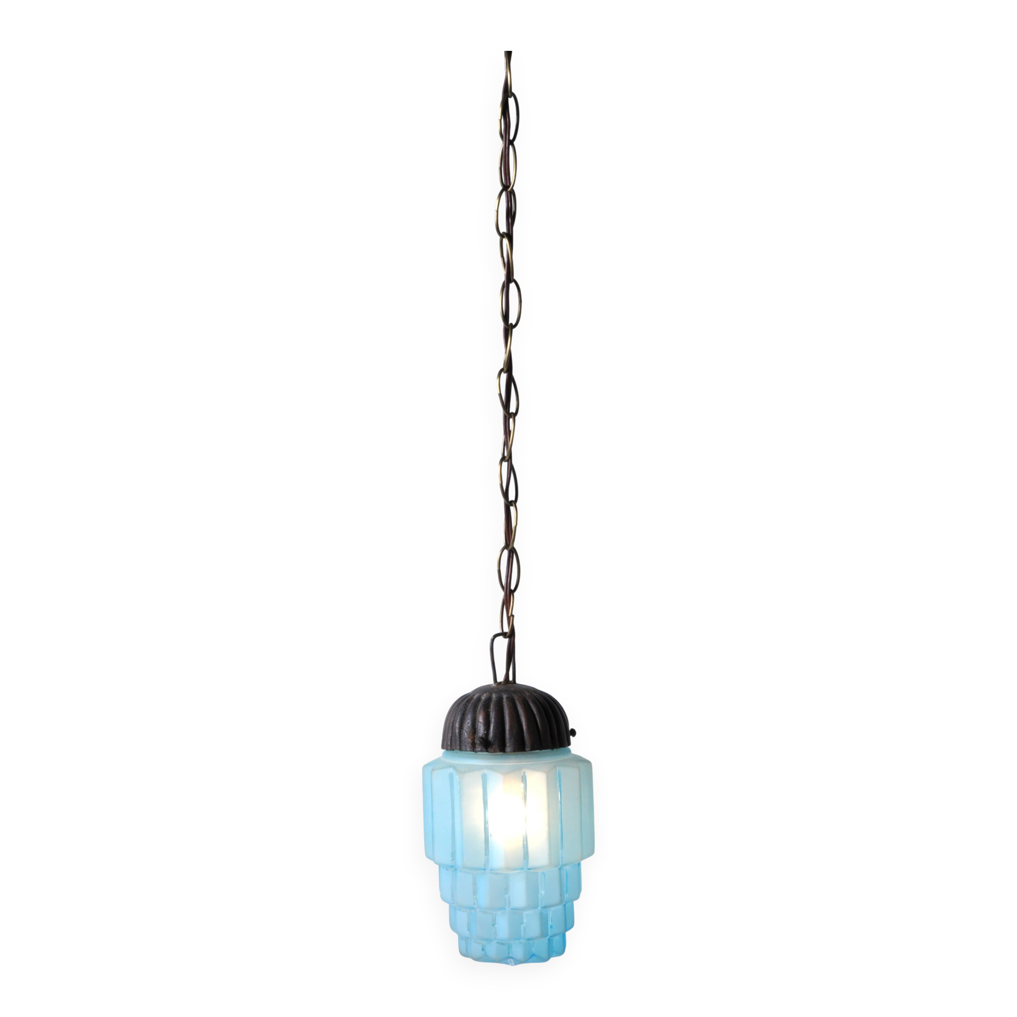 1930s Art Deco pendant light
