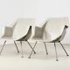 Rare paire de chaises début 416 par Wim Rietveld & Andere Cordemeyer pour Gispen 1957