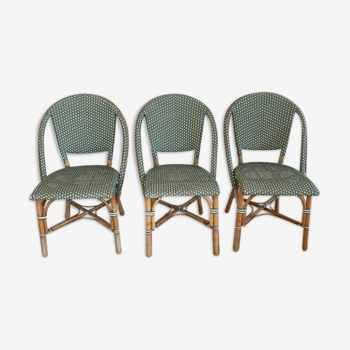 Set of 3 bistro chairs Sika design