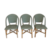 Set of 3 bistro chairs Sika design
