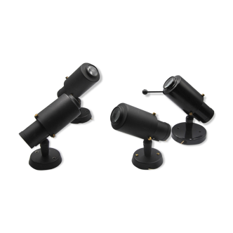 Wall lamps Jacques Biny edition Lita model Zodiac 1950s