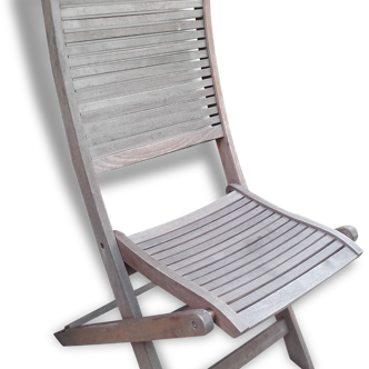1 Chair teak garden