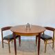 Table ronde extensible en teck