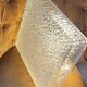 Very large vintage square Holophane wall light or ceiling light.