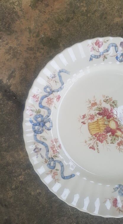 Plate in iron earth longchamps model ribbons