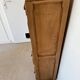 Vintage wooden secretary desk in the style of a professional piece of furniture