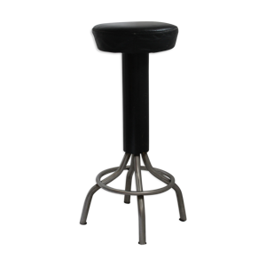 Tabouret métal et simili