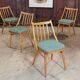 Lot de 4 chaises Antonin Suman