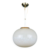 Suspension Murano Beige Italian from Murano glass, 1970s