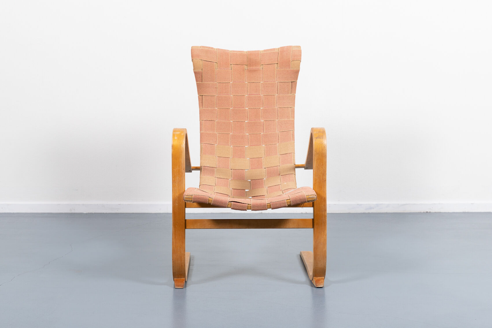 Deck chair 'Patronen' by Gustav Axel Berg 1940s Sweden