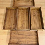 Cherry wood chest of drawers, Louis-Philippe style – 1900