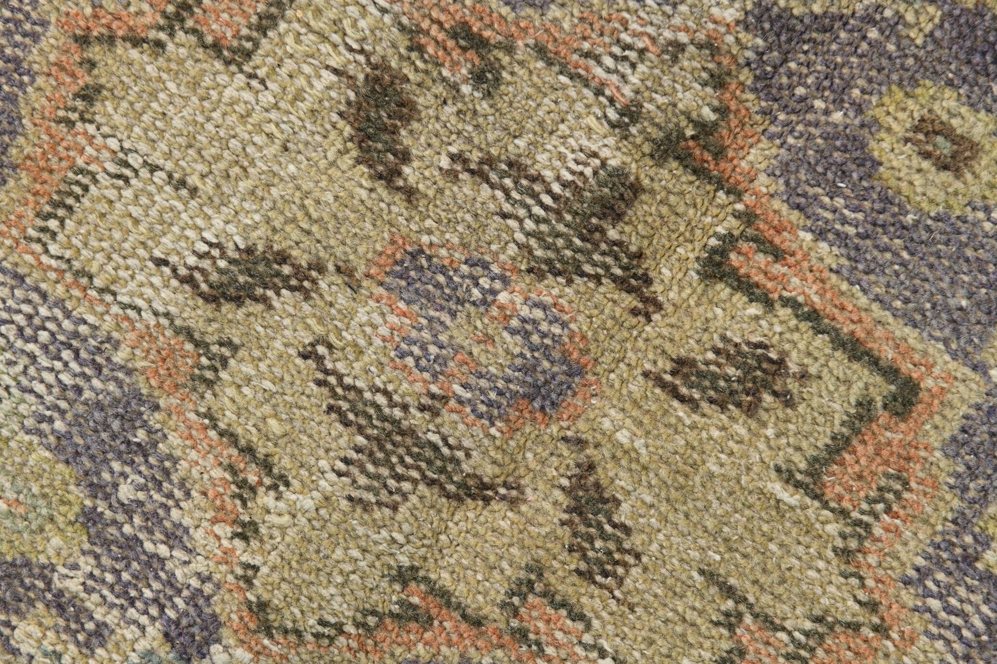 6x9 Peach & Cream Oriental Style Pattern Vintage Rug, 188x288Cm