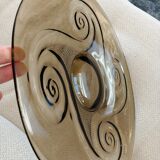 Glass presentation tray diameter 40