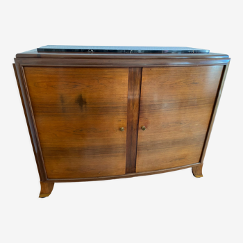 Low sideboard in rosewood 50s.