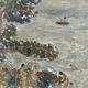 Vintage Oil On Canvas Landscape By Eva Eneroth, Paris, Mid 20th Century