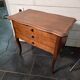 Oak bedside table in Louis XV style