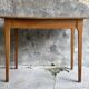 Vintage drawer table or desk in light wood 1950