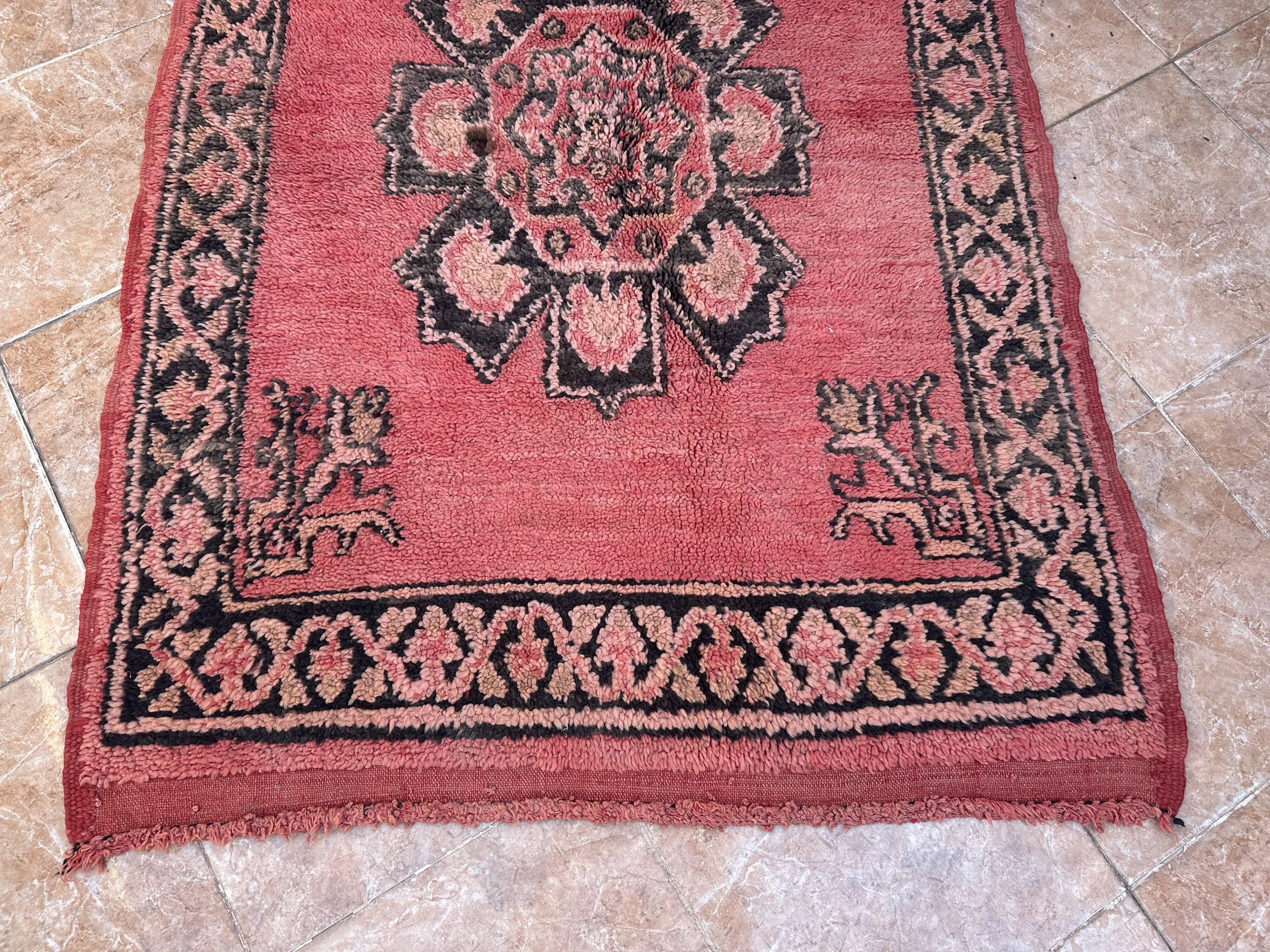 Moroccan rug - handmade rug - Berber wool rug - floor rug