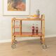 1950s serving trolley