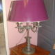 Tin hot water bottle lamp