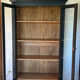 Black display cabinet