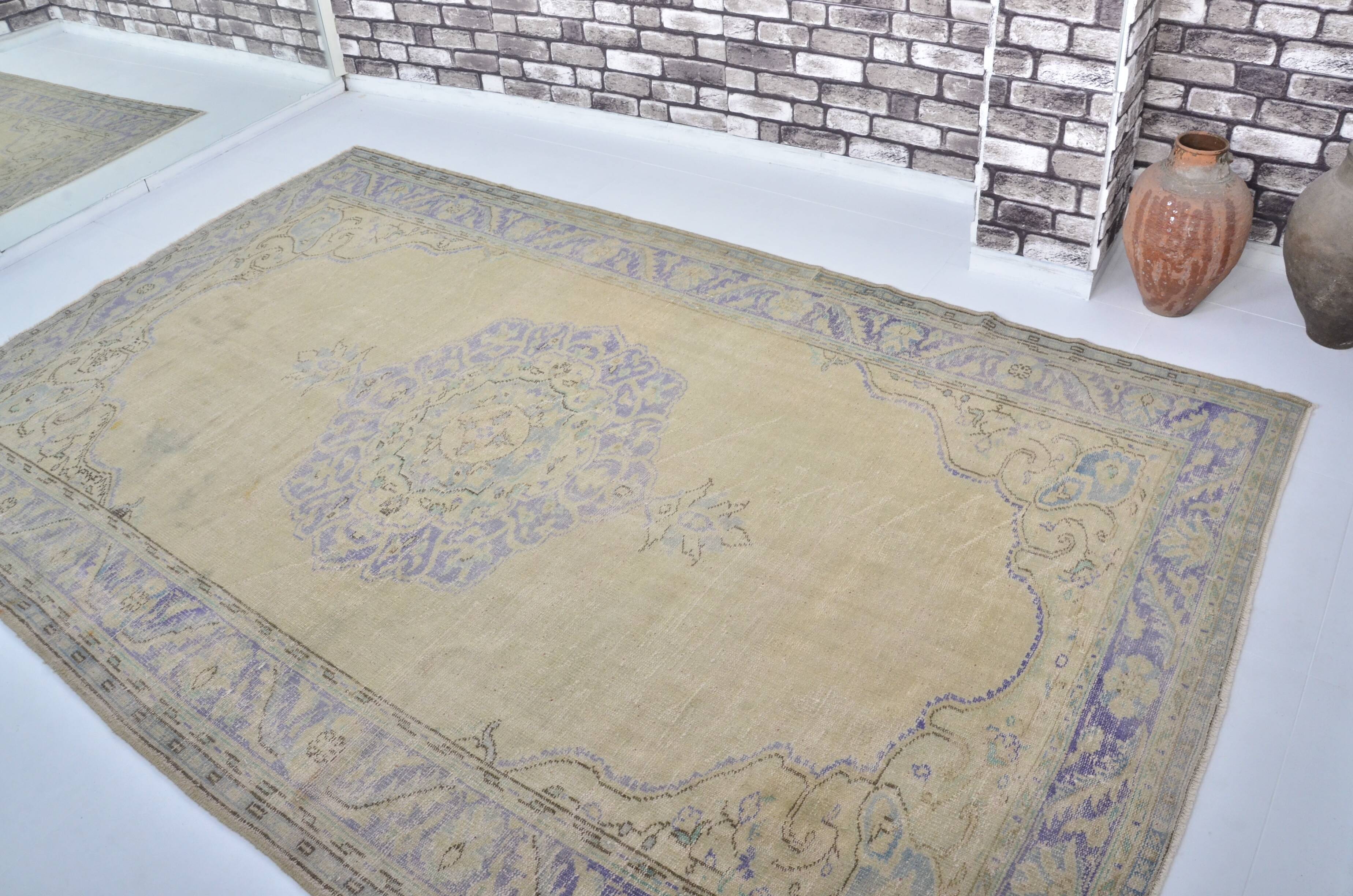 Turkish Oushak Handmade Carpet sku 3165