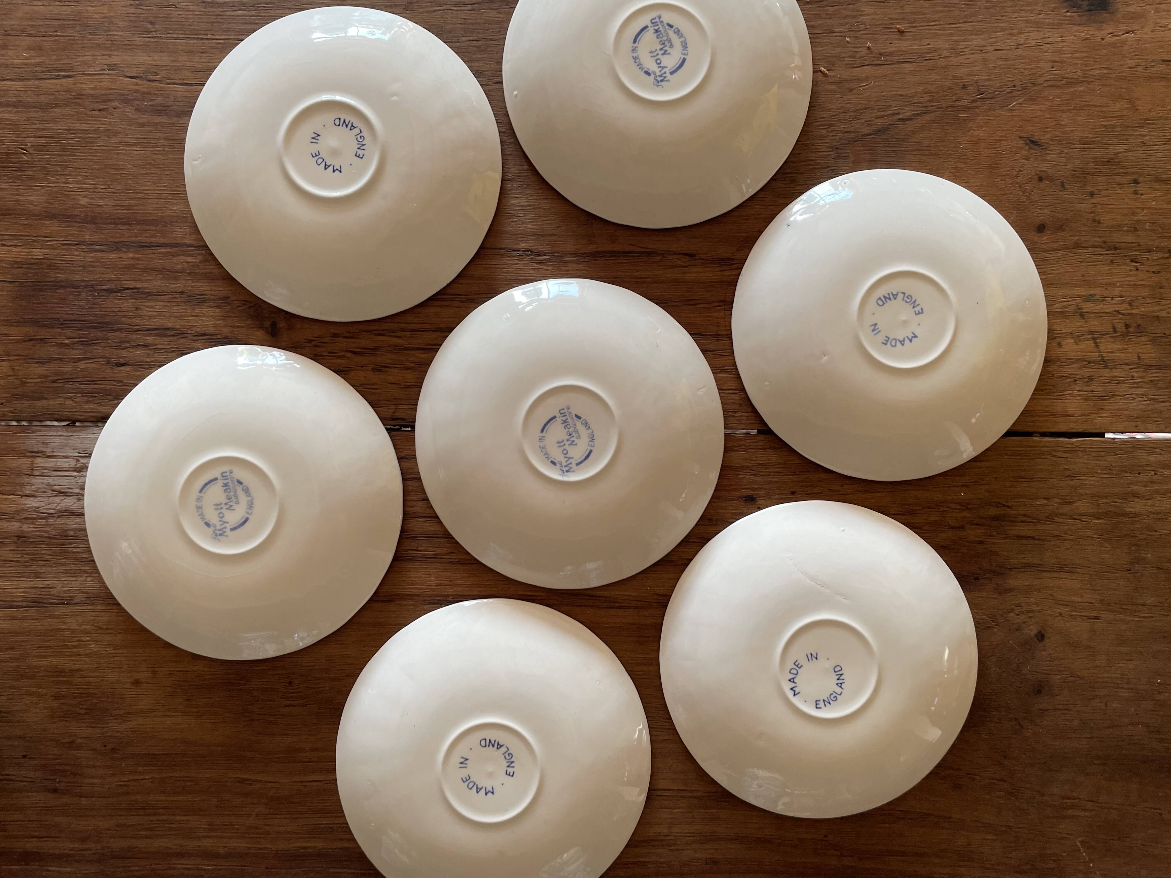 Service à café anglais Staffordshire