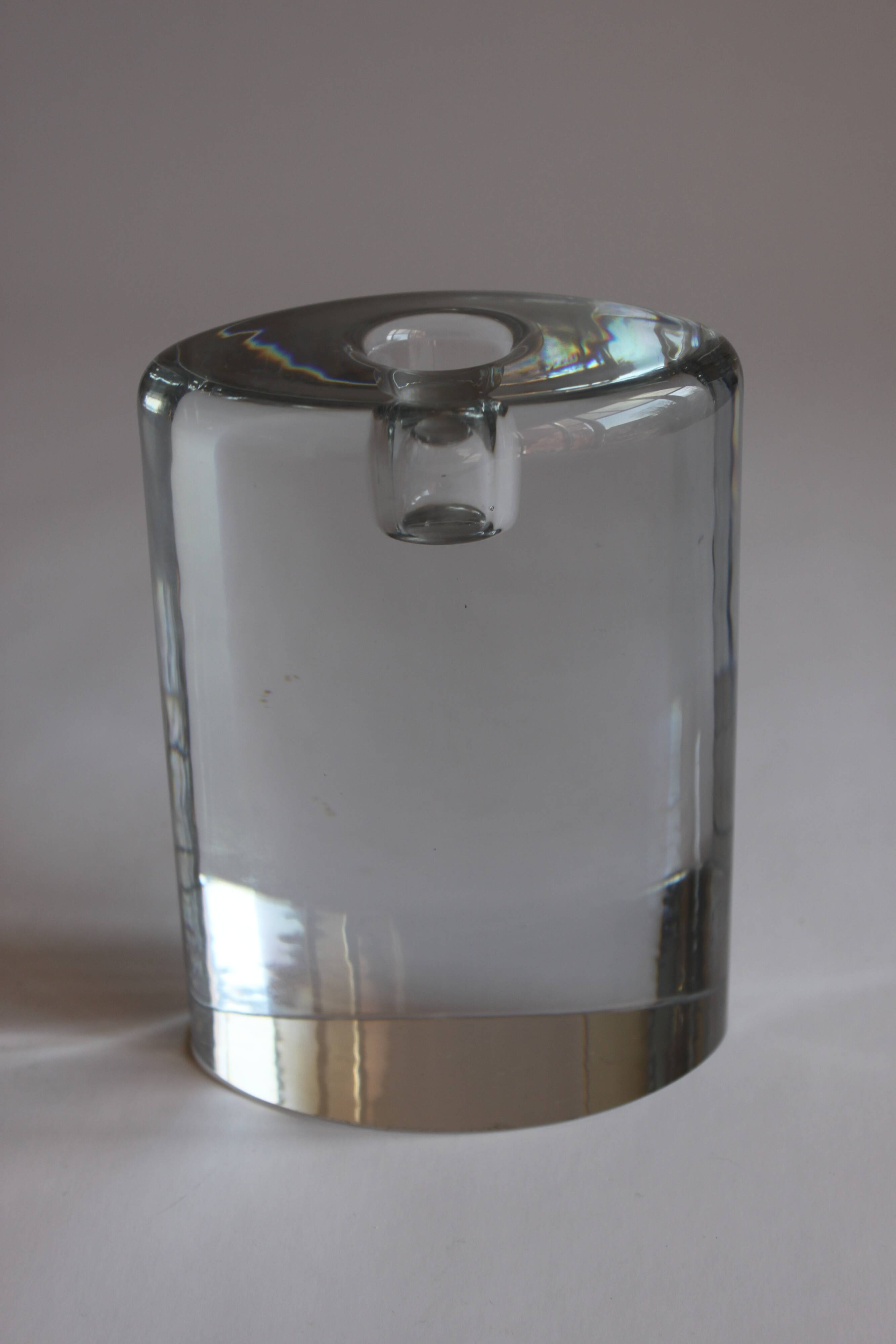 Kosta Boda Candle holder by Goran Warff