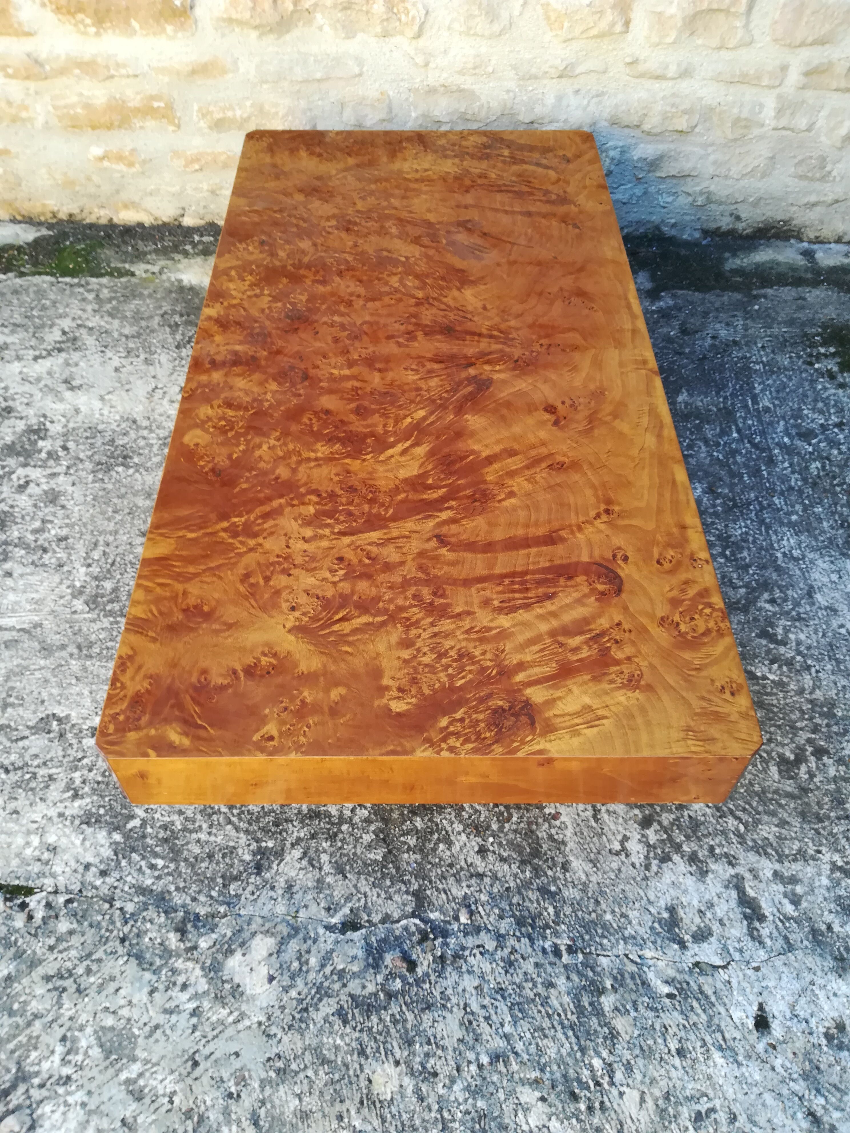 Coffee table of the 70s