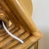 Bamboo lamp.