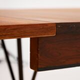 MK10436 Model 55 restored rosewood dining table by Gunni Omann for Omann Ju