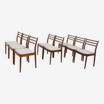 Set de 8 chaises de salle à manger en teck par Victor Wlkins pour G-Plan, 1960s