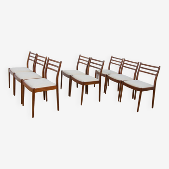 Mid-Century Teak Dining Chairs by Victor Wilkins for G-Plan, 1960s, Set of 8