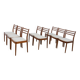 Set of 8 teak dining chairs by Victor Wlkins for G-Plan, 1960s