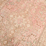 6x9 dusty pink wool persian rug 287x192cm