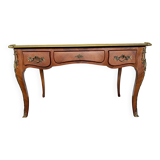 Louis XV style state desk Red leather top 20th century