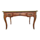 Bureau d'apparat de style Louis XV Dessus de cuir rouge XX siècle
