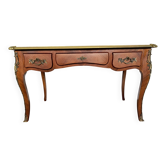 Louis XV style state desk Red leather top 20th century