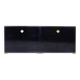 Art deco black and gold cabinets by Pierre Vandel, 1970s
