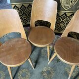Suite de 6 chaises bistrot Baumann MONDOR