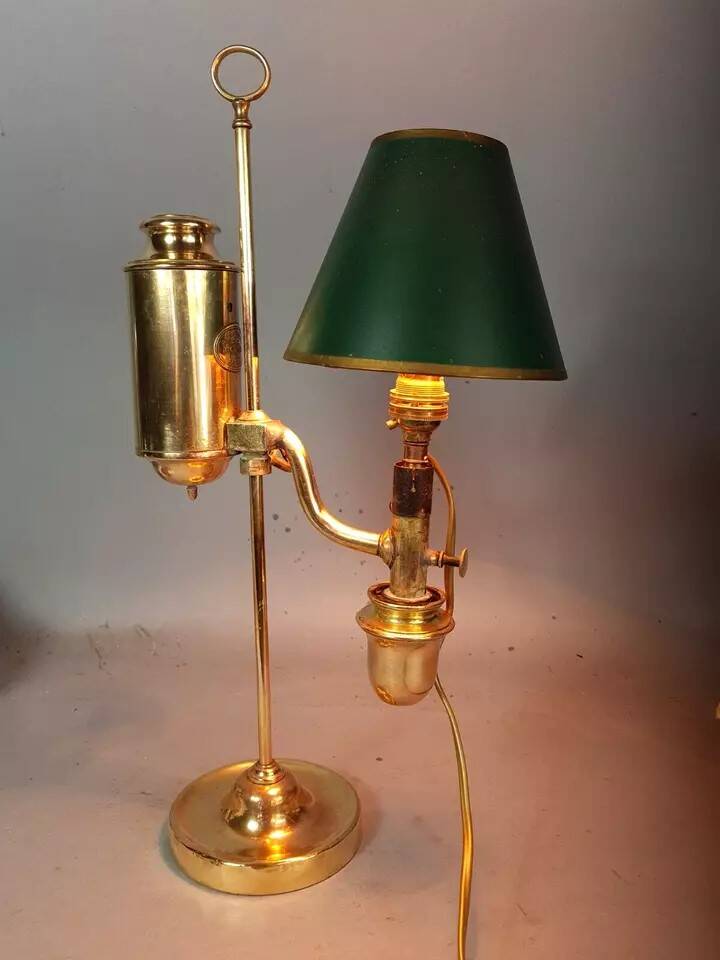 Old gaudin lamp in nîmes electrified good condition s849